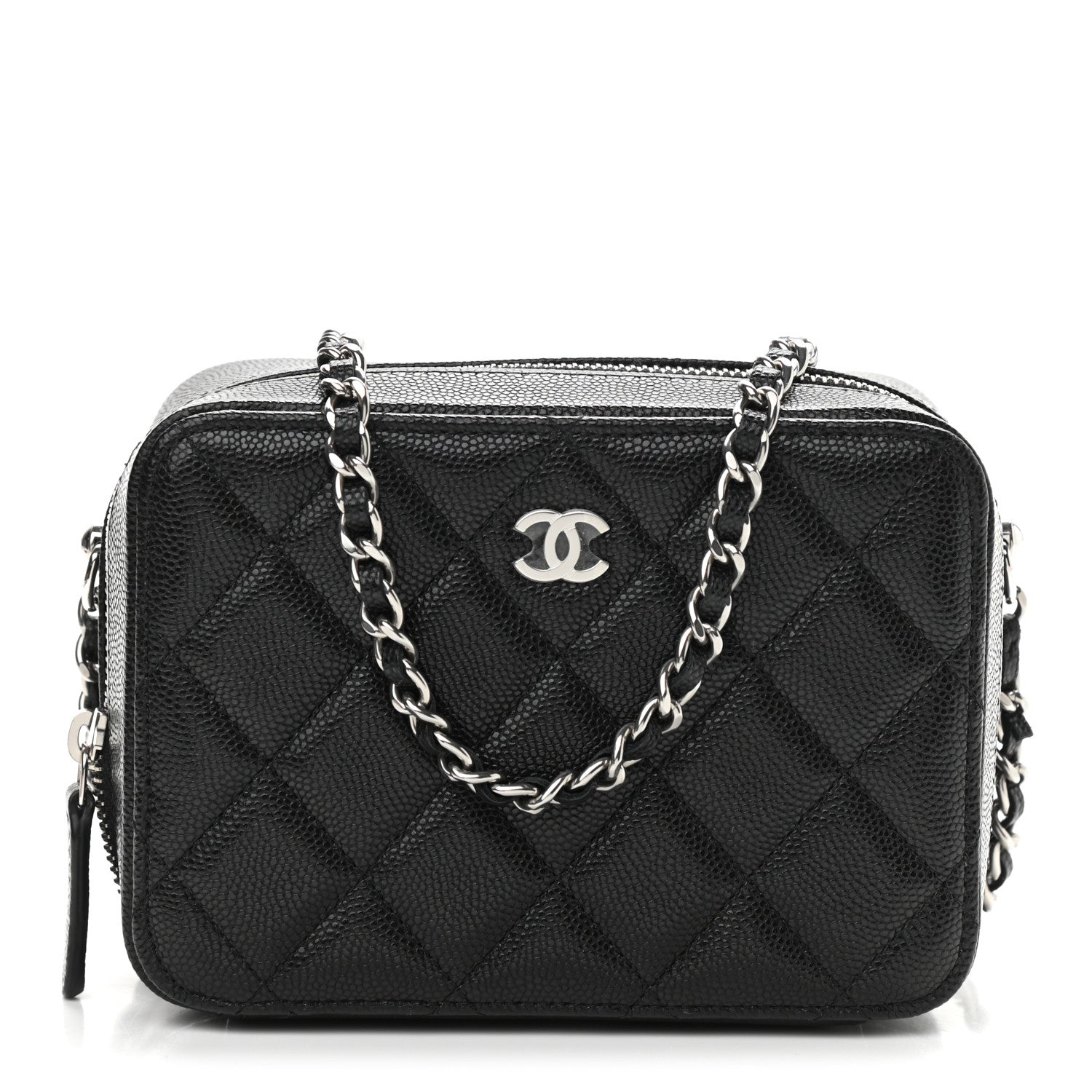 Chanel Caviar Quilted Camera Bag Black 1 of 11