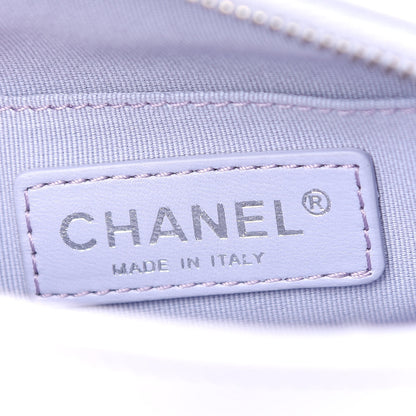 Chanel Lambskin Quilted Vertical My Perfect Camera Case Light Purple 6 of 9