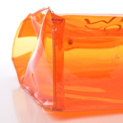 Hermes Vinyl Souvenir De L'Exposition Kelly Orange 7 of 8