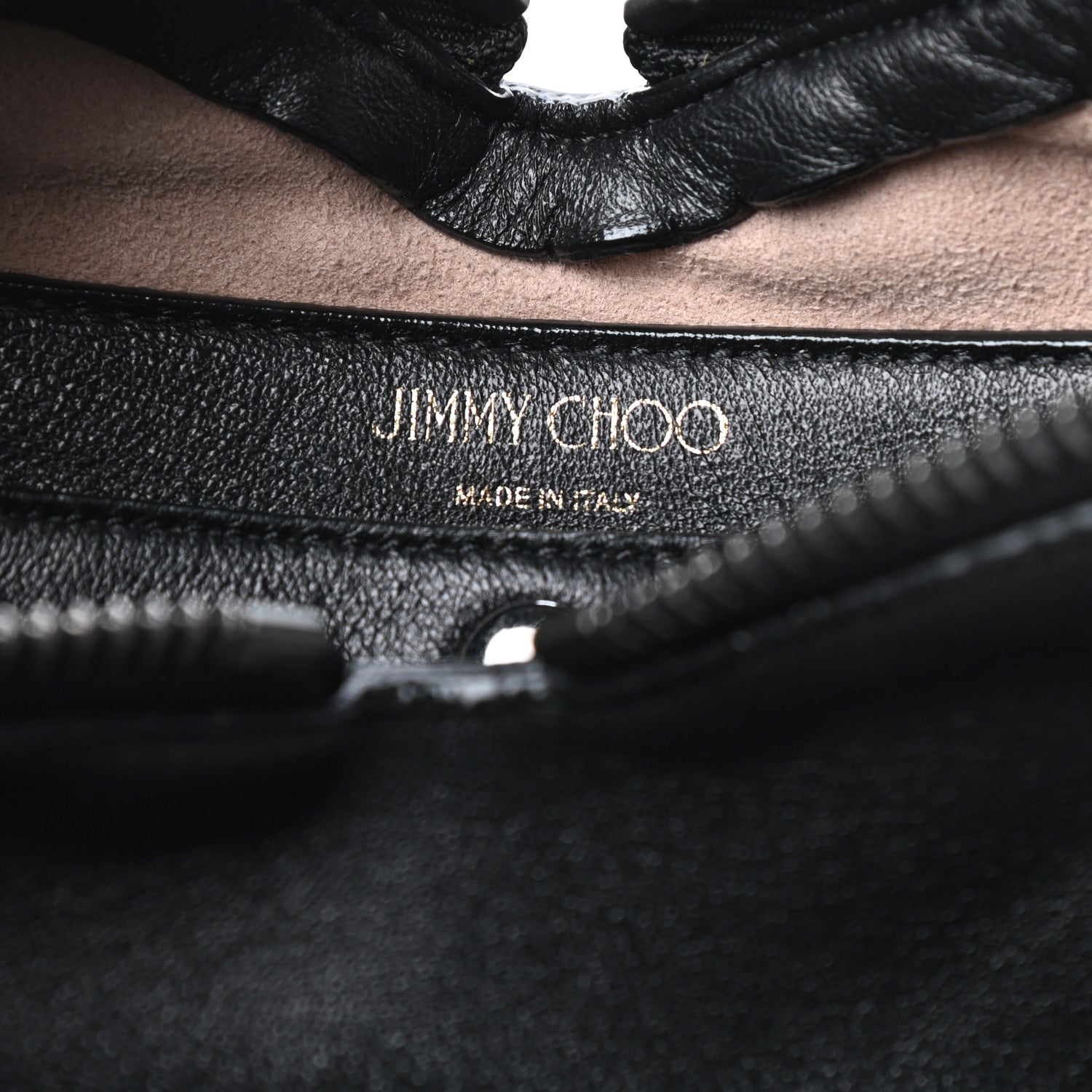 Jimmy Choo Nappa Grommet Mini Raven Hobo Black 6 of 9
