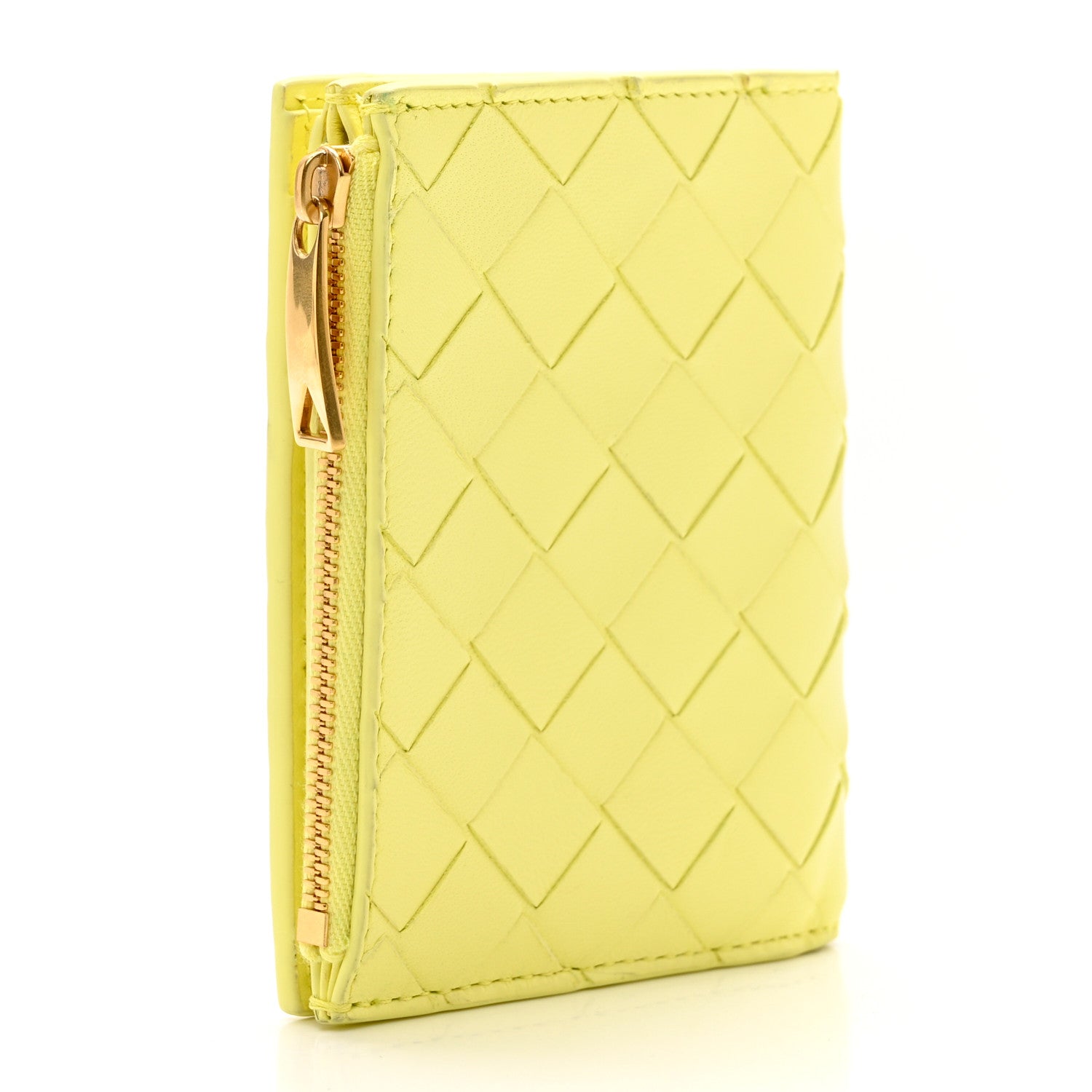 Bottega Veneta Nappa Intrecciato Small Bi-Fold Zip Wallet 3 of 7