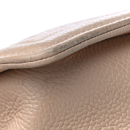 Chanel Caviar Quilted Medium Boy Flap Beige 21 of 27
