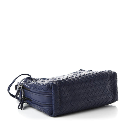 Bottega Veneta Nappa Intrecciato Pillow Crossbody Messenger Atlantic 4 of 9