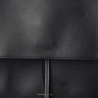Mansur Gavriel Calfskin Lady Bag Black Flamma 11 of 13