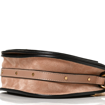 Chloe Calfskin Suede Small Nile Bracelet Bag Biscotti Beige 10 of 14
