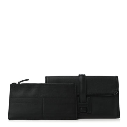 Hermes Swift Jige Duo Clutch Black 3 of 7