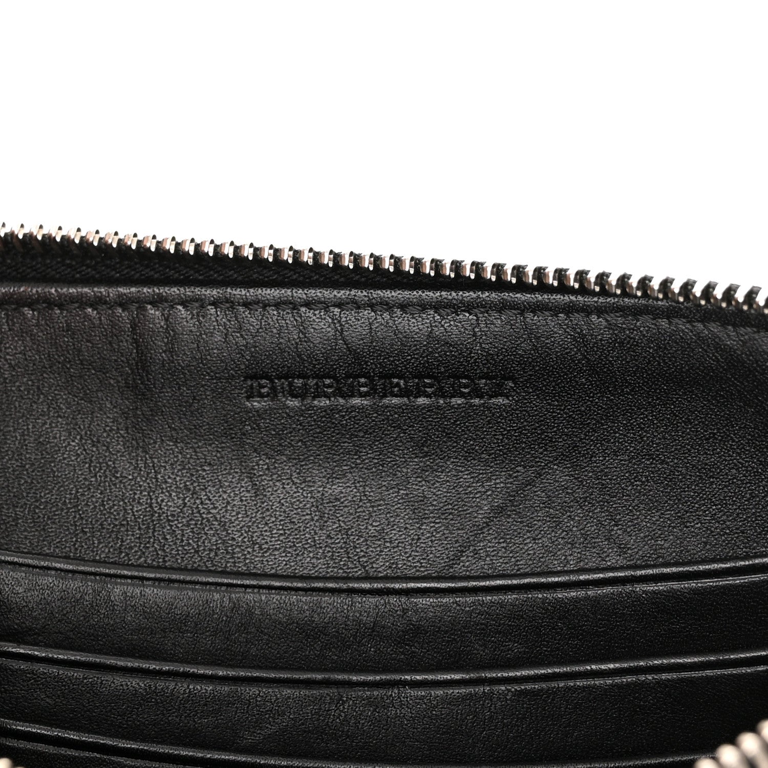Burberry Mega Check Peyton Crossbody Clutch Bag Black 6 of 12