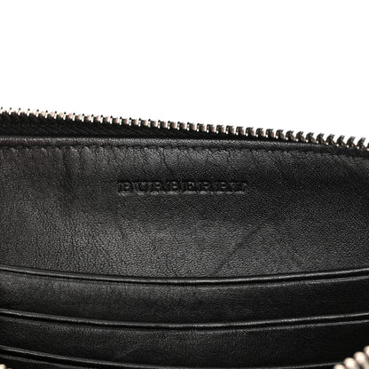 Burberry Mega Check Peyton Crossbody Clutch Bag Black 6 of 12
