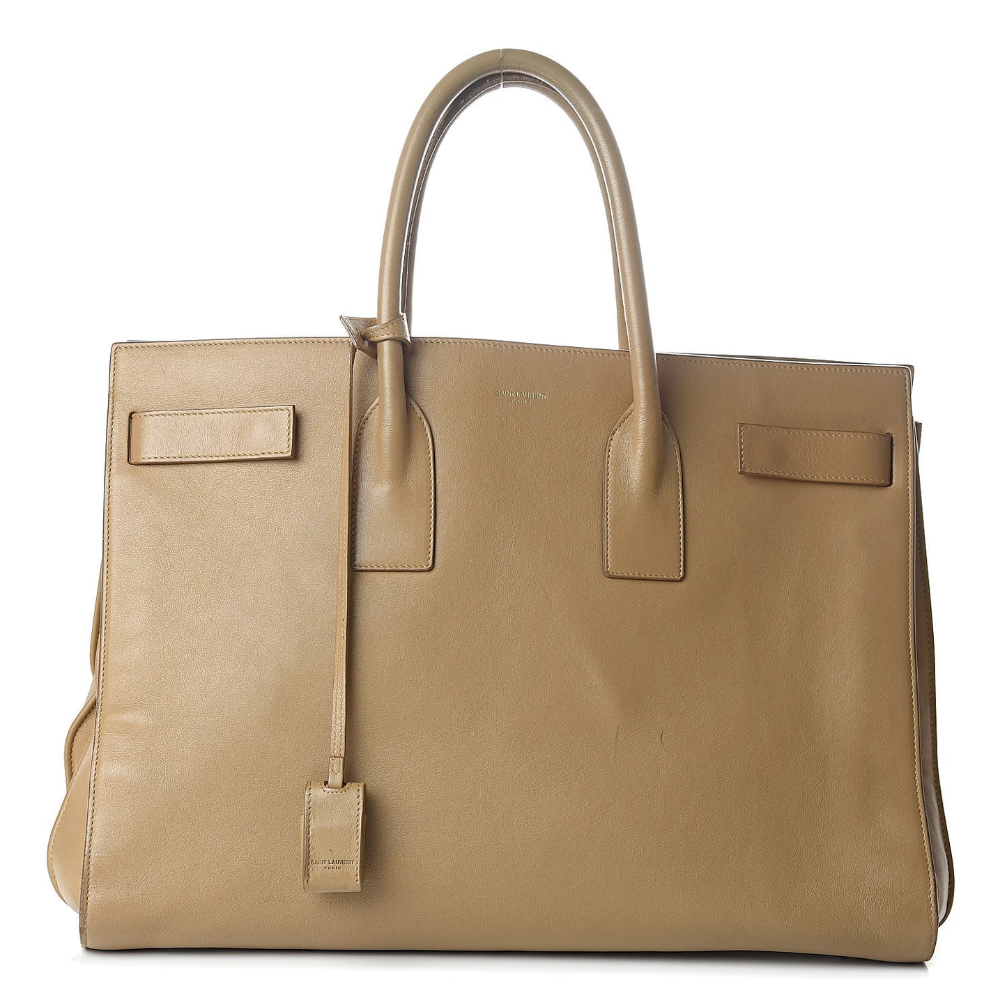 Calfskin Large Sac de Jour Carryall Tan