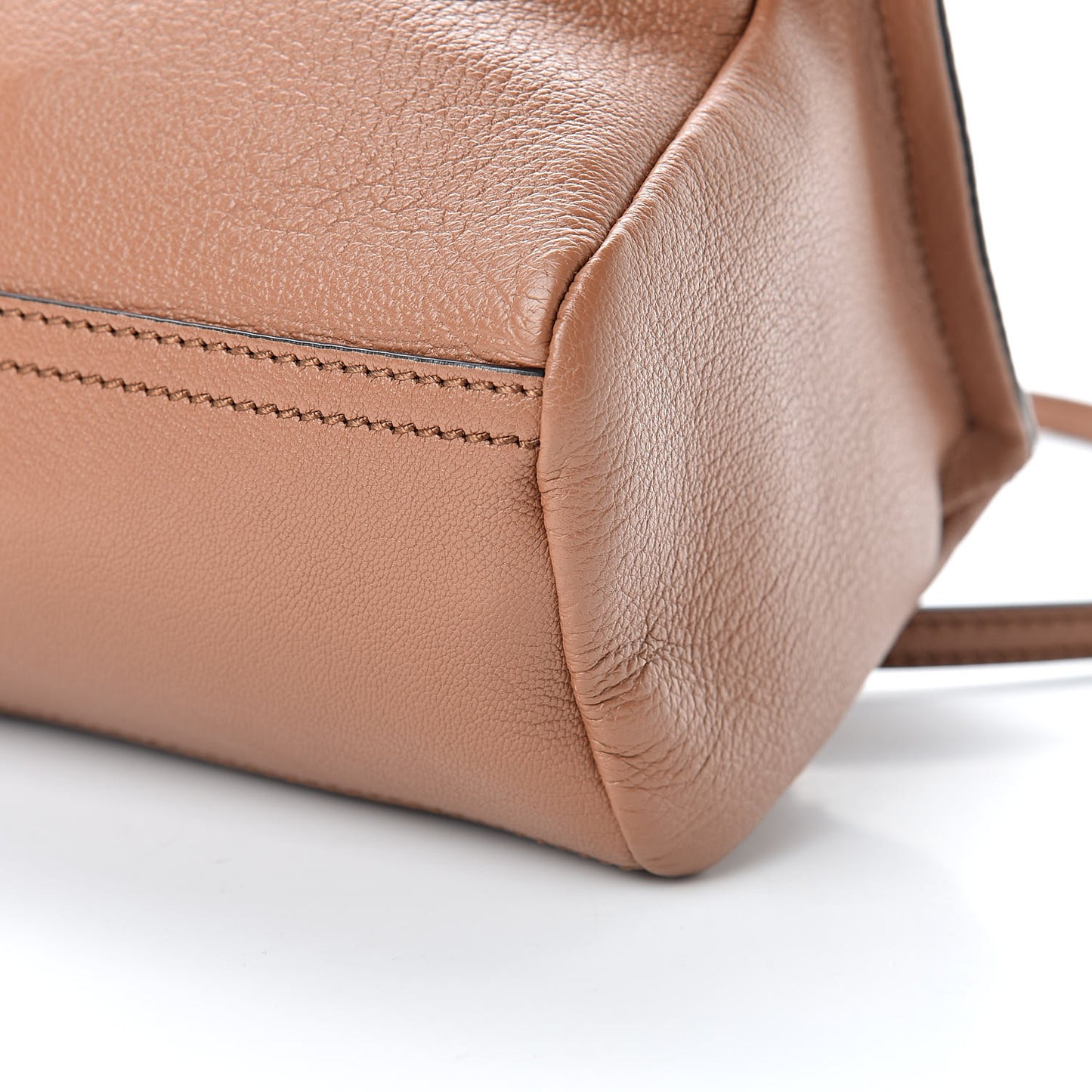 Sugar Goatskin Mini Pandora Pony Brown