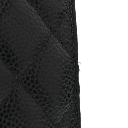 Chanel Caviar Quilted Wallet On Chain WOC Black 13 of 15
