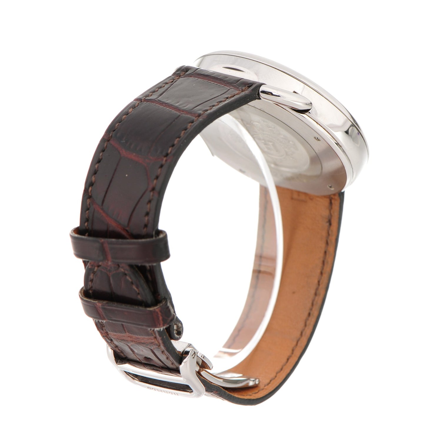 Stainless Steel Alligator 41mm Arceau Automatic Watch Havane