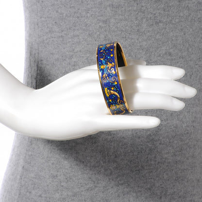 Hermes Enamel Printed Wide Bracelet 65 2 of 5