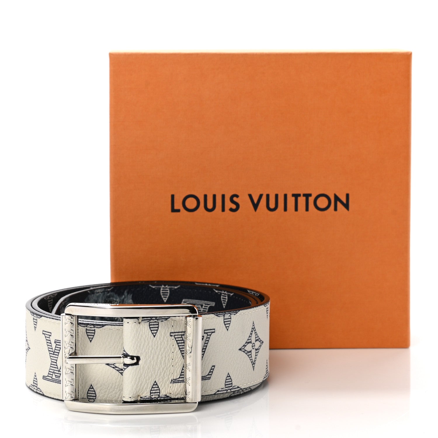 Louis Vuitton Savane Monogram Chapman Reversible Belt 7 of 7
