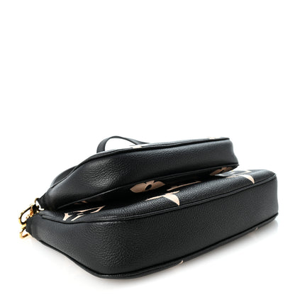Louis Vuitton Empreinte Monogram Giant Multi Pochette Accessories Black Beige 4 of 10