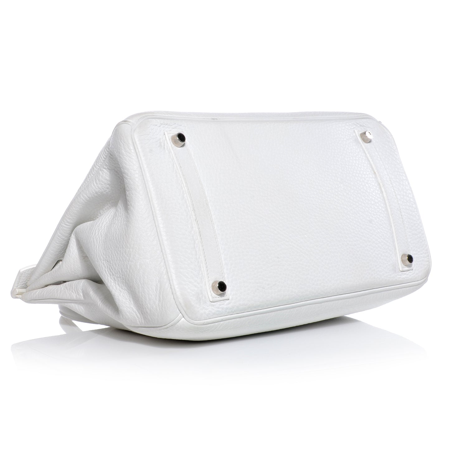 Taurillon Clemence Birkin 35 White
