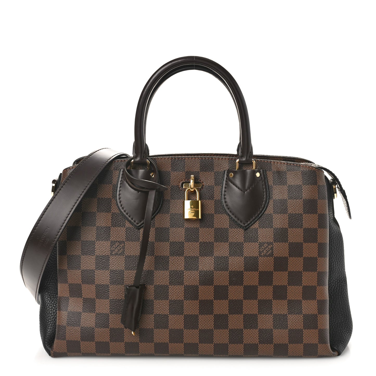 Cuir Taurillon Damier Ebene Normandy Black