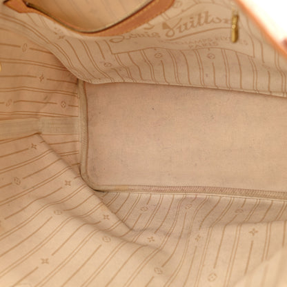 Louis Vuitton Damier Azur Neo Neverfull MM Rose Ballerine 6 of 14
