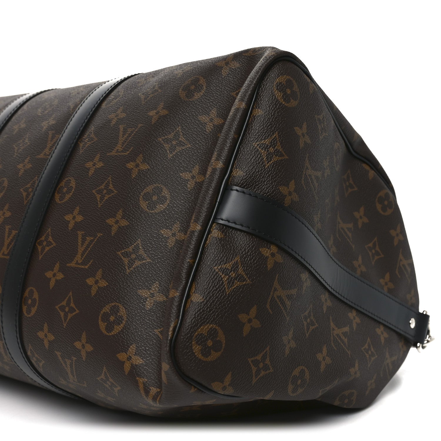 Louis Vuitton Monogram Macassar Keepall Bandouliere 45 8 of 8