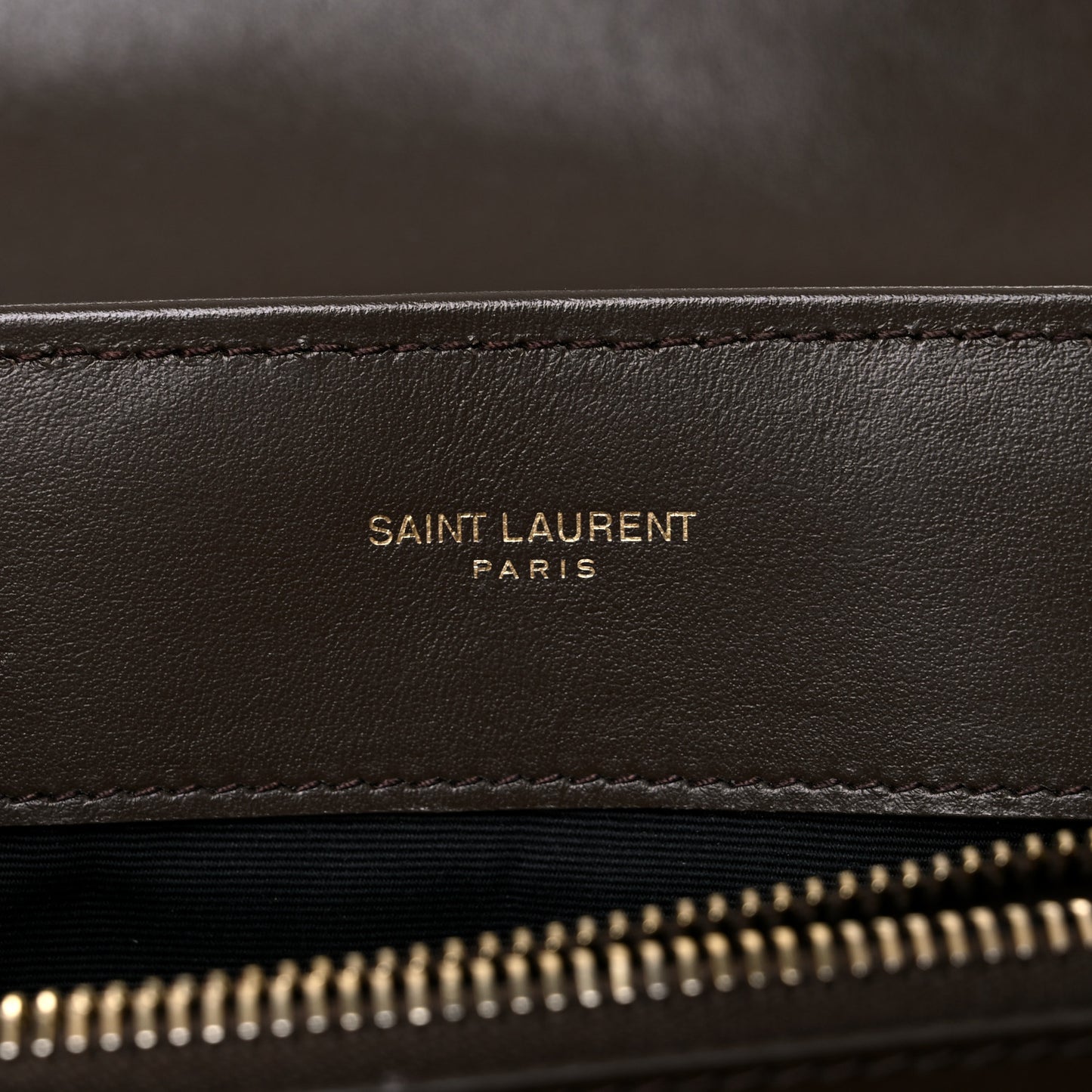 Calfskin Y Quilted Monogram Medium Loulou Chain Satchel Soil Brown
