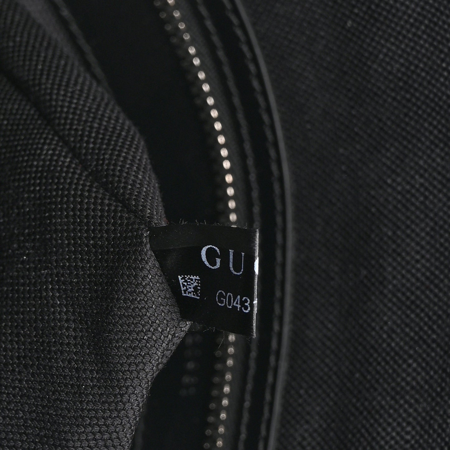 GG Supreme Monogram Web Small Flat Messenger Bag Black Grey
