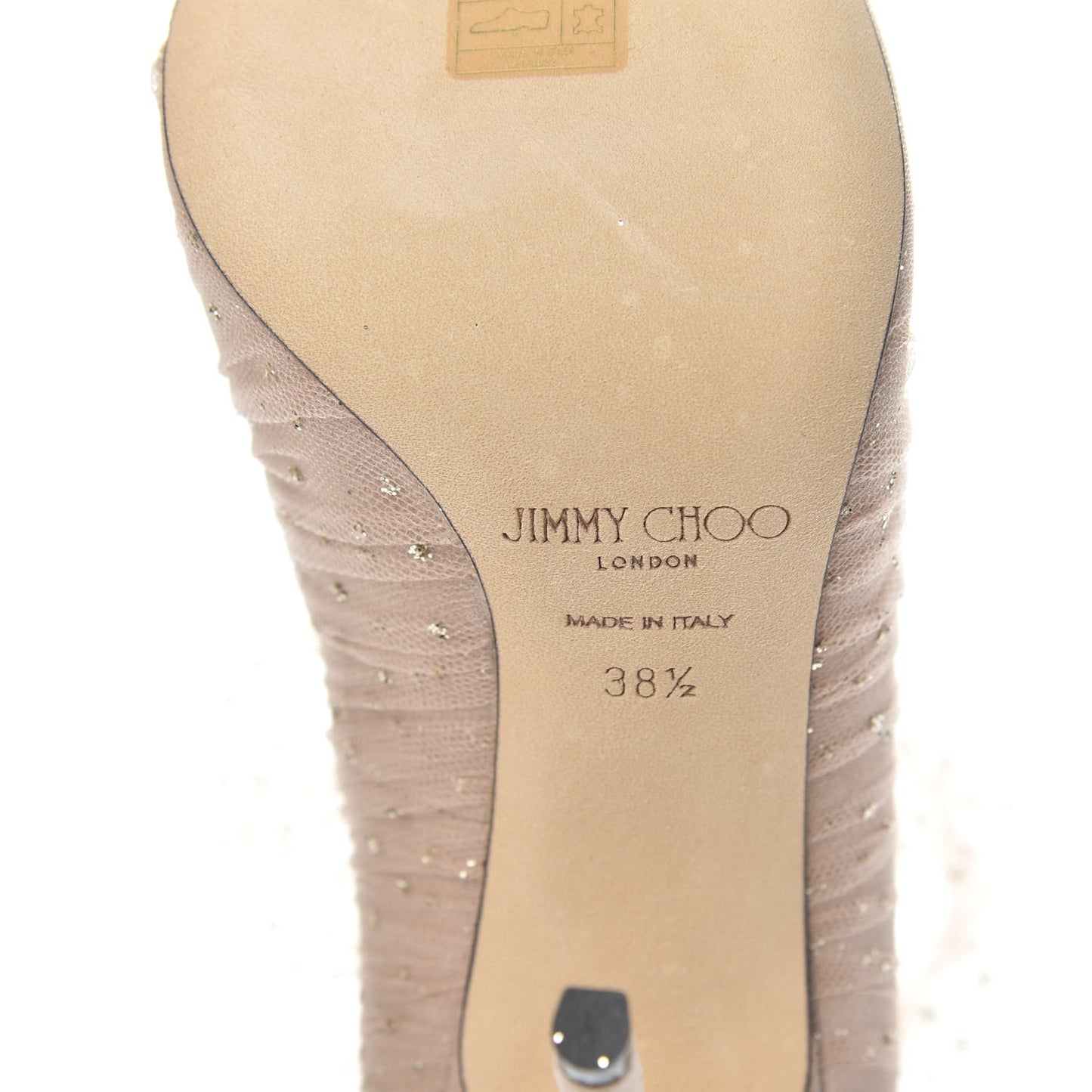 Suede Tulle Lavish 100 Pumps 38.5 Ballet Pink