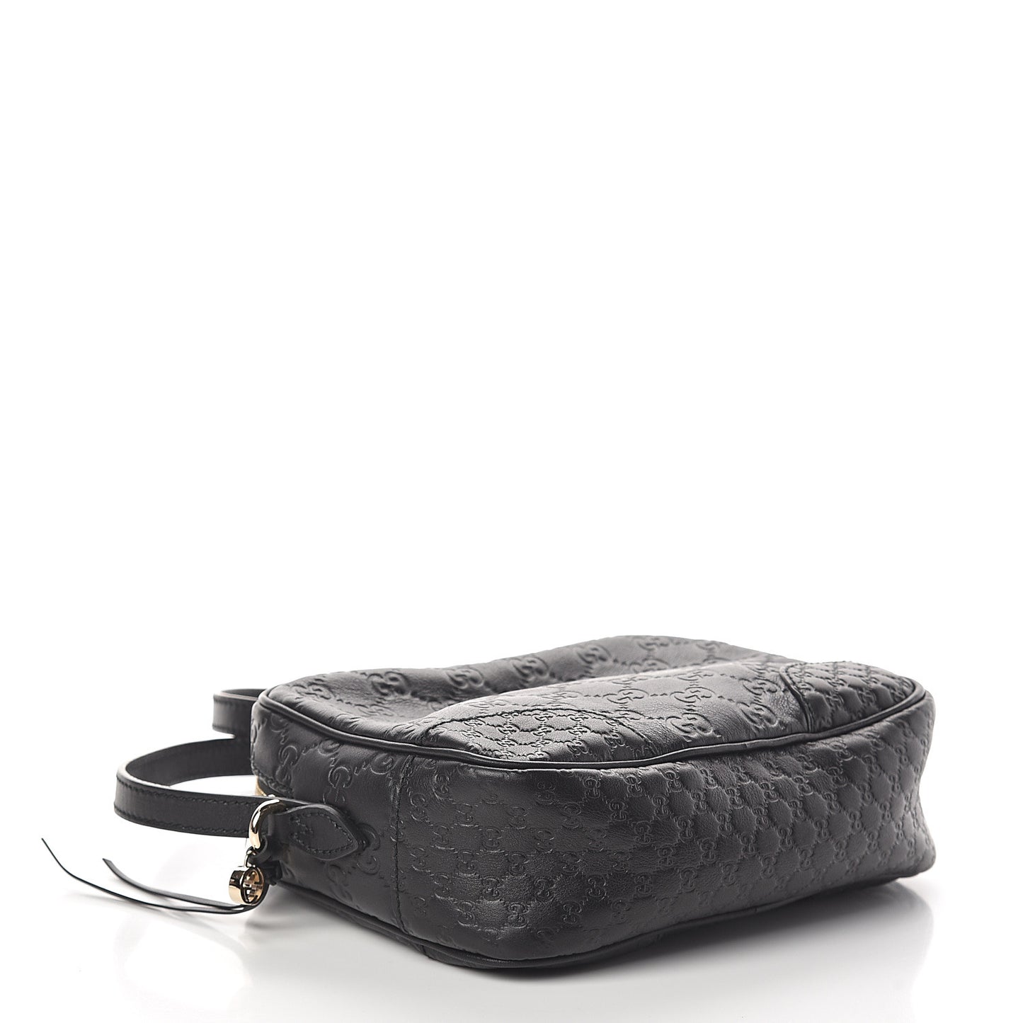 Microguccissima Mini Bree Messenger Bag Black
