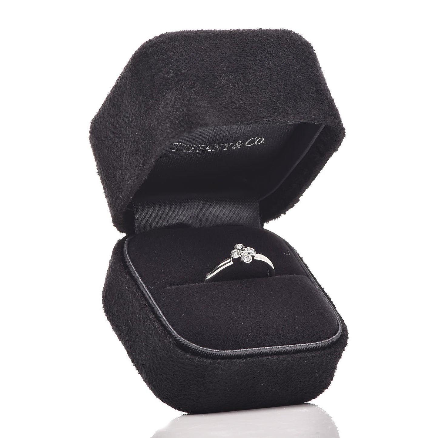 Platinum Diamond Lace Ring 54 6.75