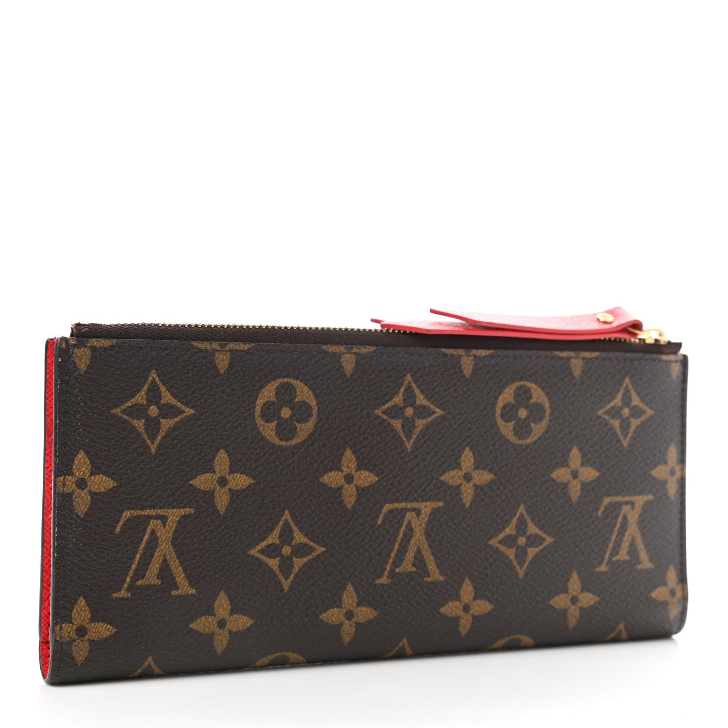 Louis Vuitton Monogram Adele Wallet Coquelicot 3 of 8