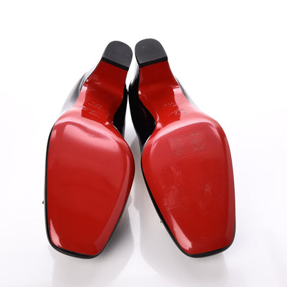 Christian Louboutin Patent Pyramidam 45 Pumps 38.5 Black 4 of 7