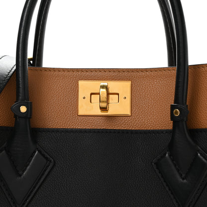 Louis Vuitton Calfskin Monogram On My Side Black 8 of 10