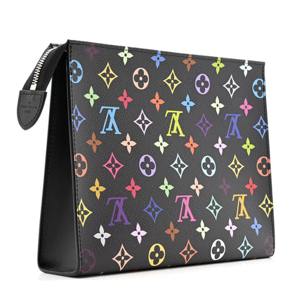 Louis Vuitton LV X TM Monogram Multicolor Toiletry Pouch 26 Black 3 of 7