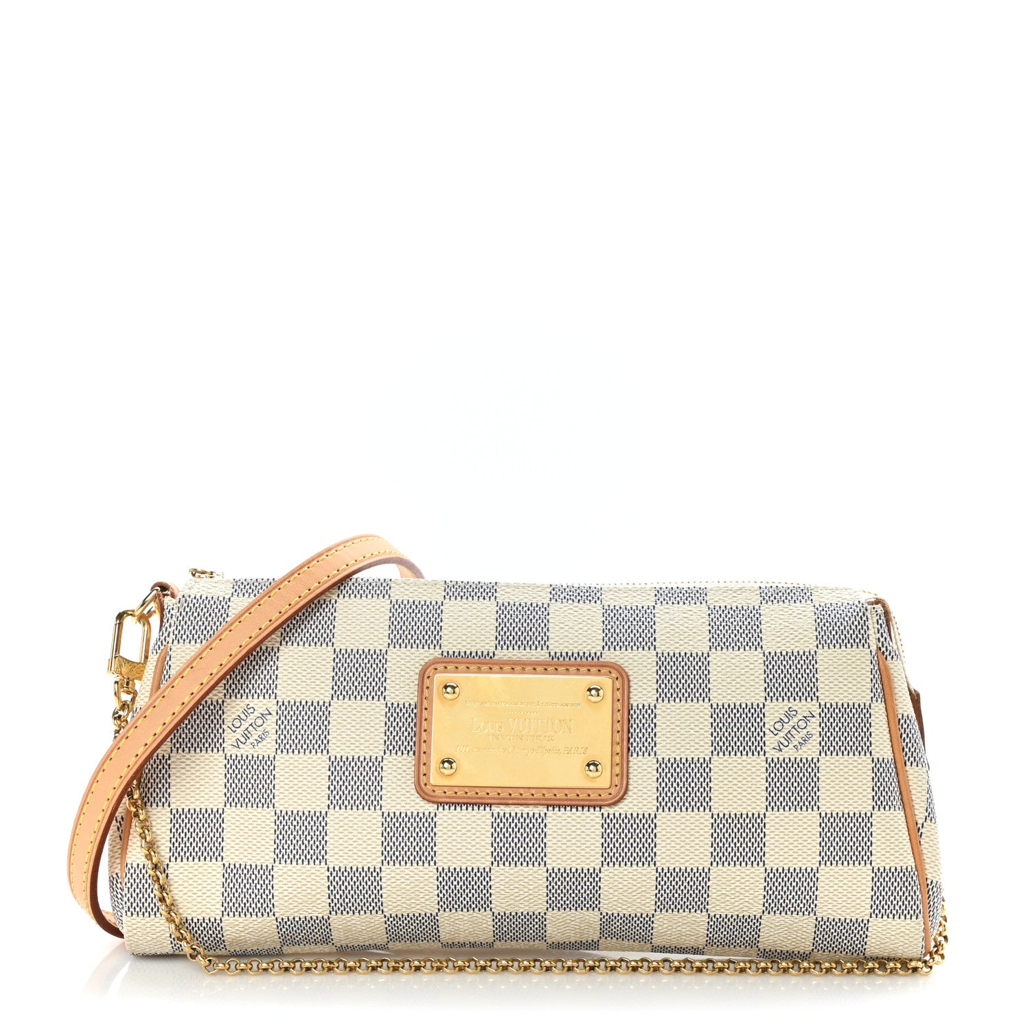 Louis Vuitton Damier Azur Eva Clutch 1 of 9