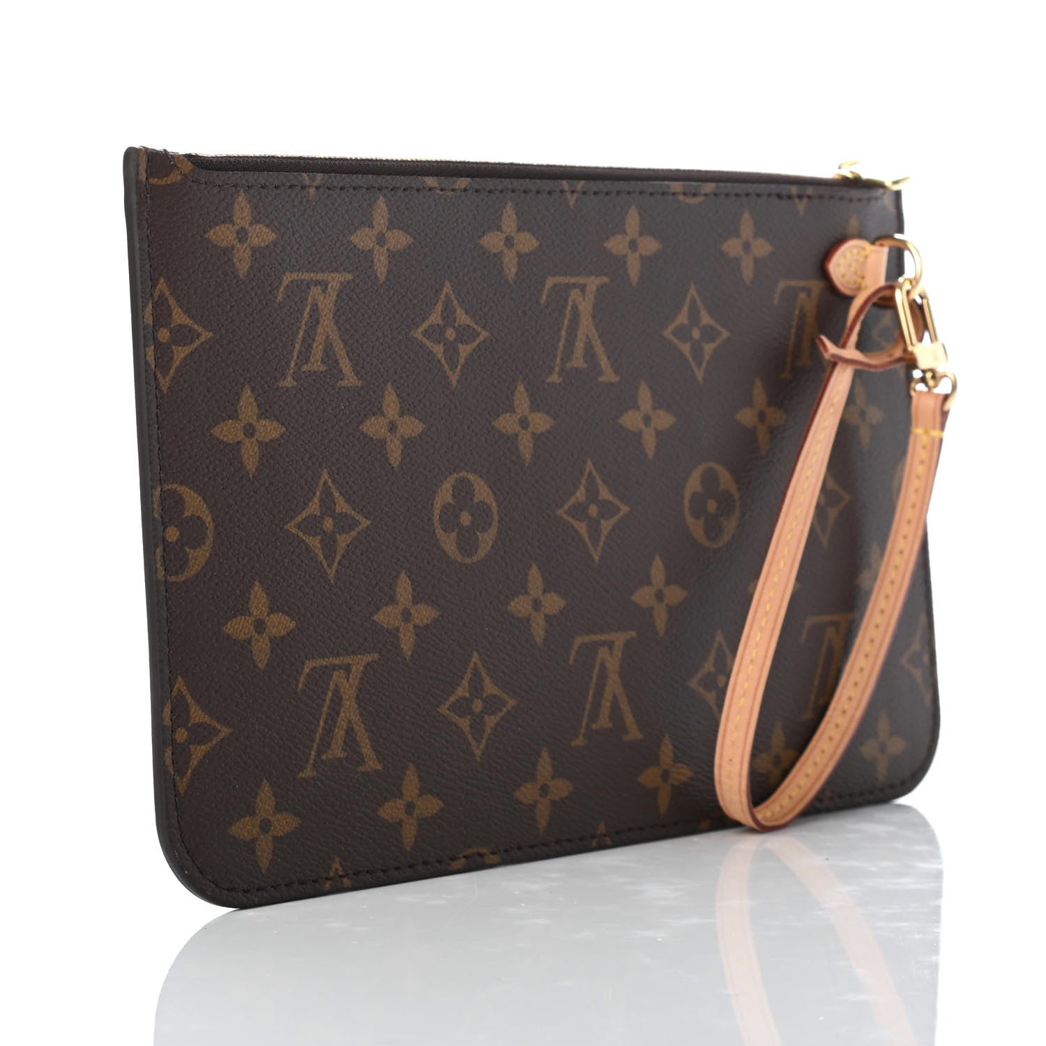 Louis Vuitton Monogram Neverfull MM GM Pochette 3 of 5
