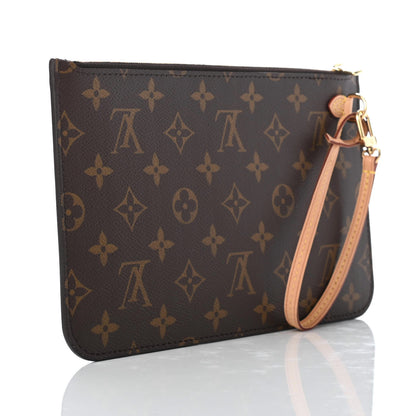 Louis Vuitton Monogram Neverfull MM GM Pochette 3 of 5