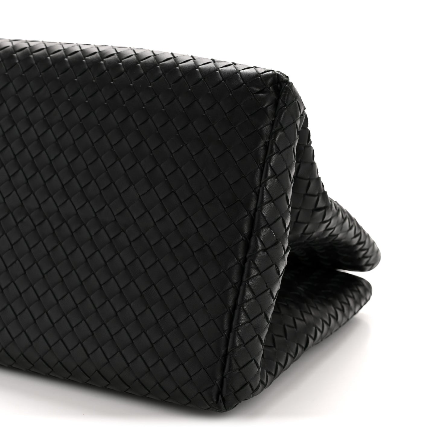Nappa Intrecciato Milano Tote Black