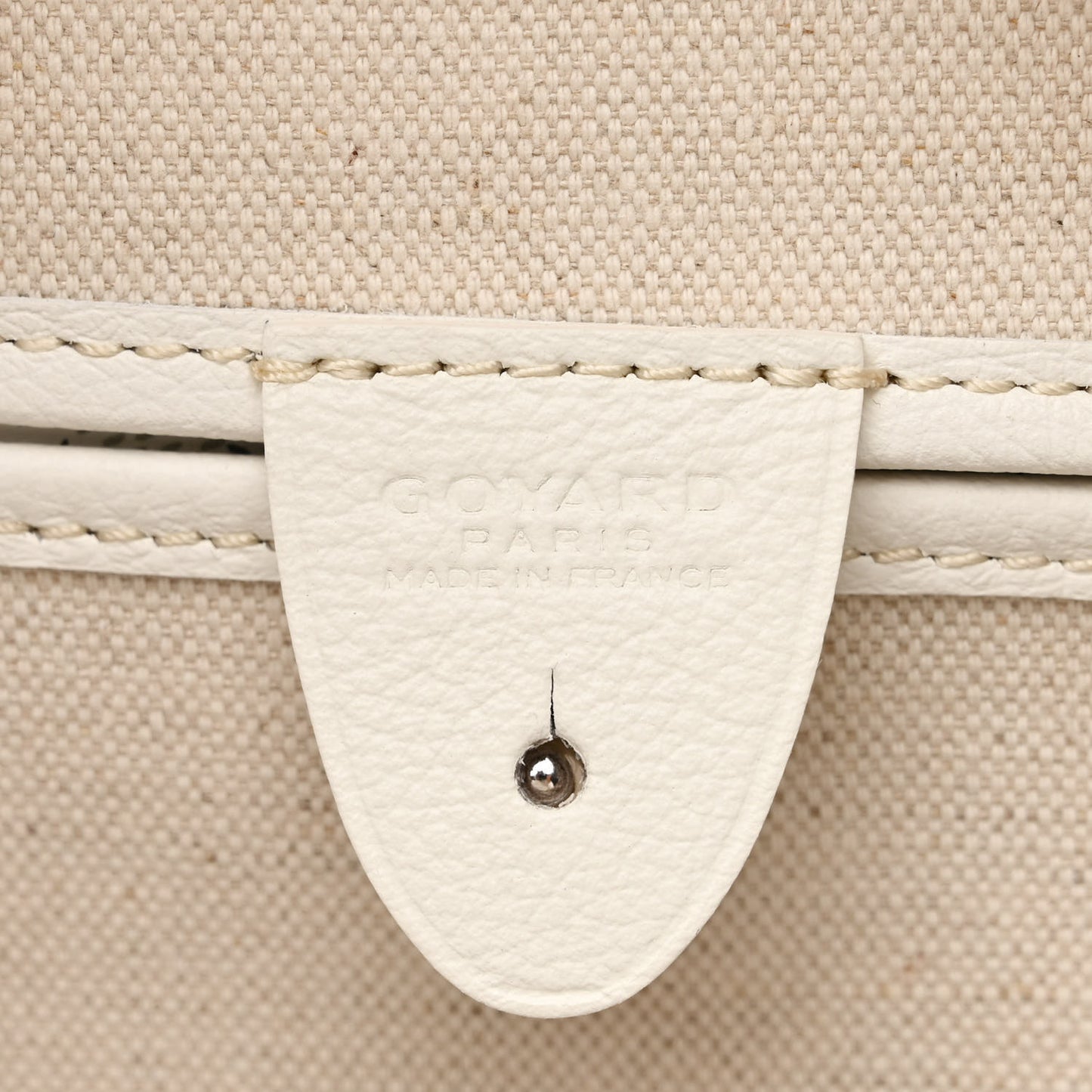 Goyardine Artois PM White