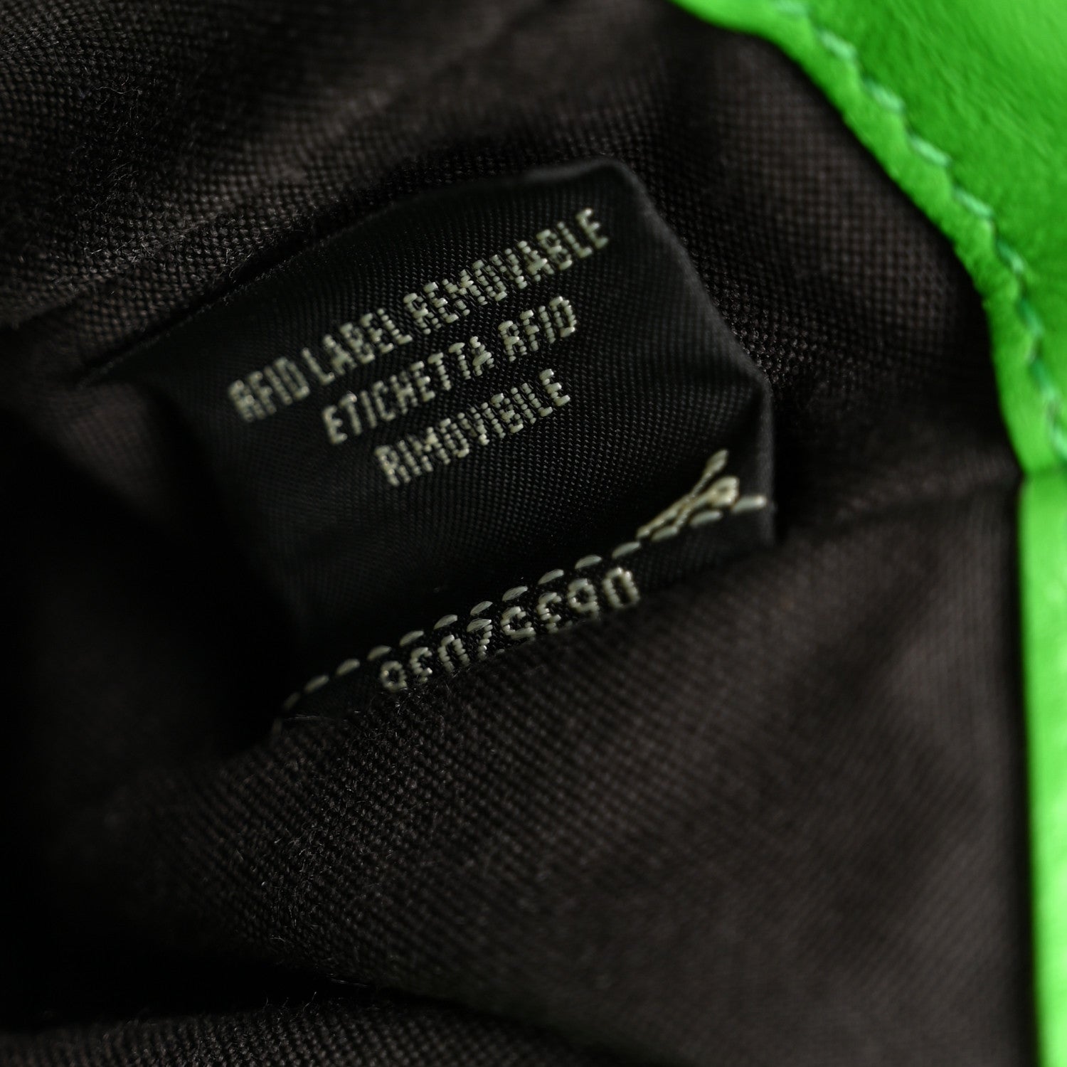 Fendi Nappa FF 1974 Embossed Mini Baguette Tomatillo 7 of 11