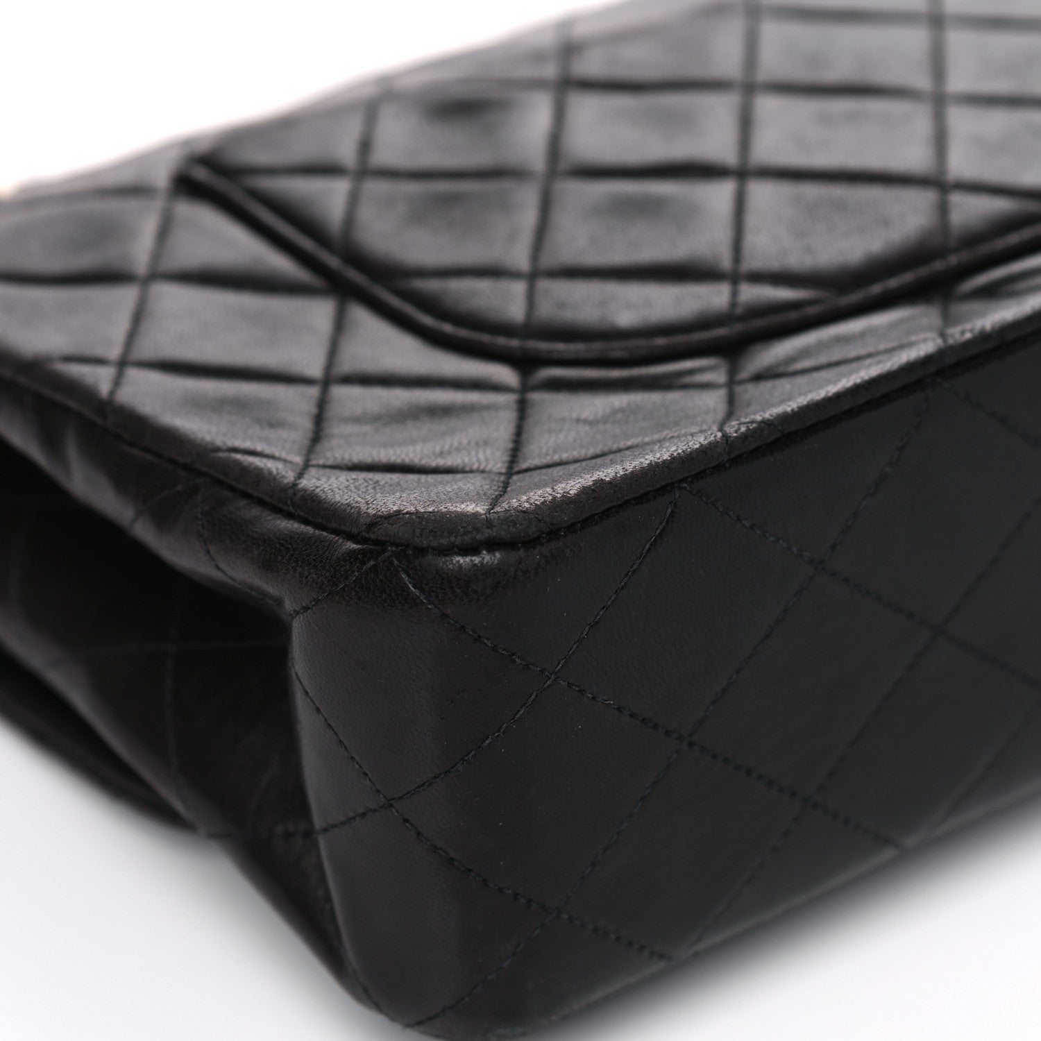 Chanel Lambskin Quilted Medium Double Flap Brown 8 of 11