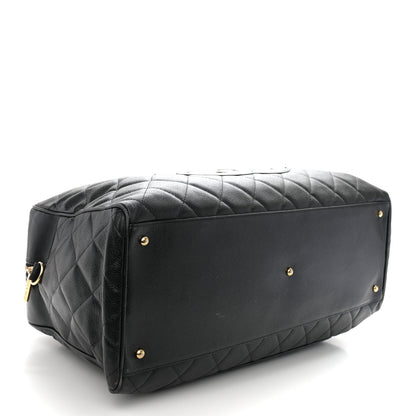 Chanel Caviar Quilted Large Bowler Black 5 of 15
