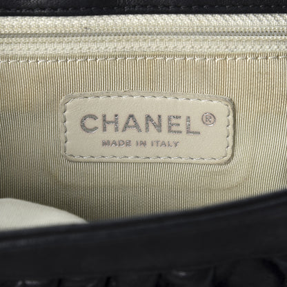 Chanel Washed Lambskin Quilted Mini Chain Around Flap Black 7 of 10