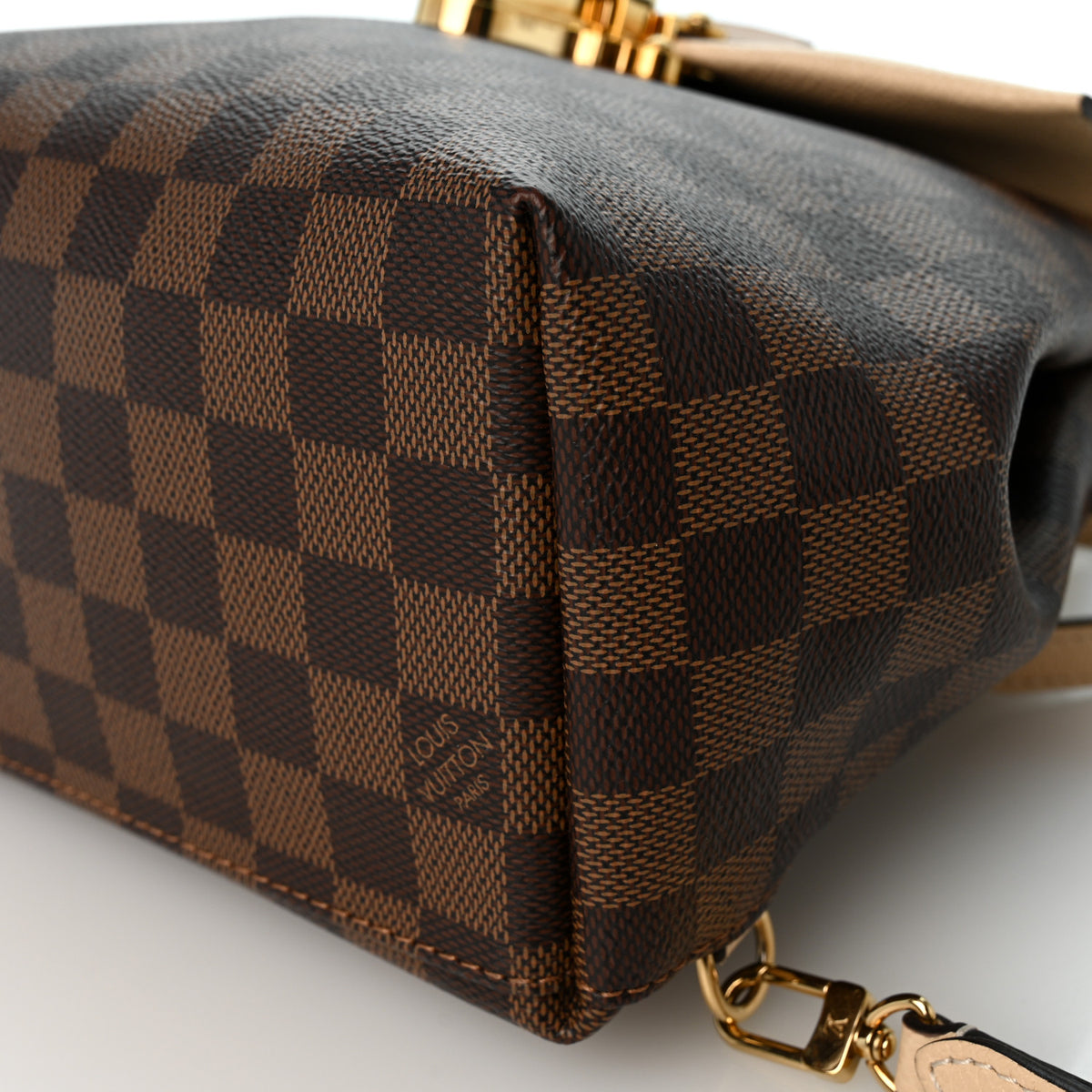 Damier Ebene Clapton Backpack Creme