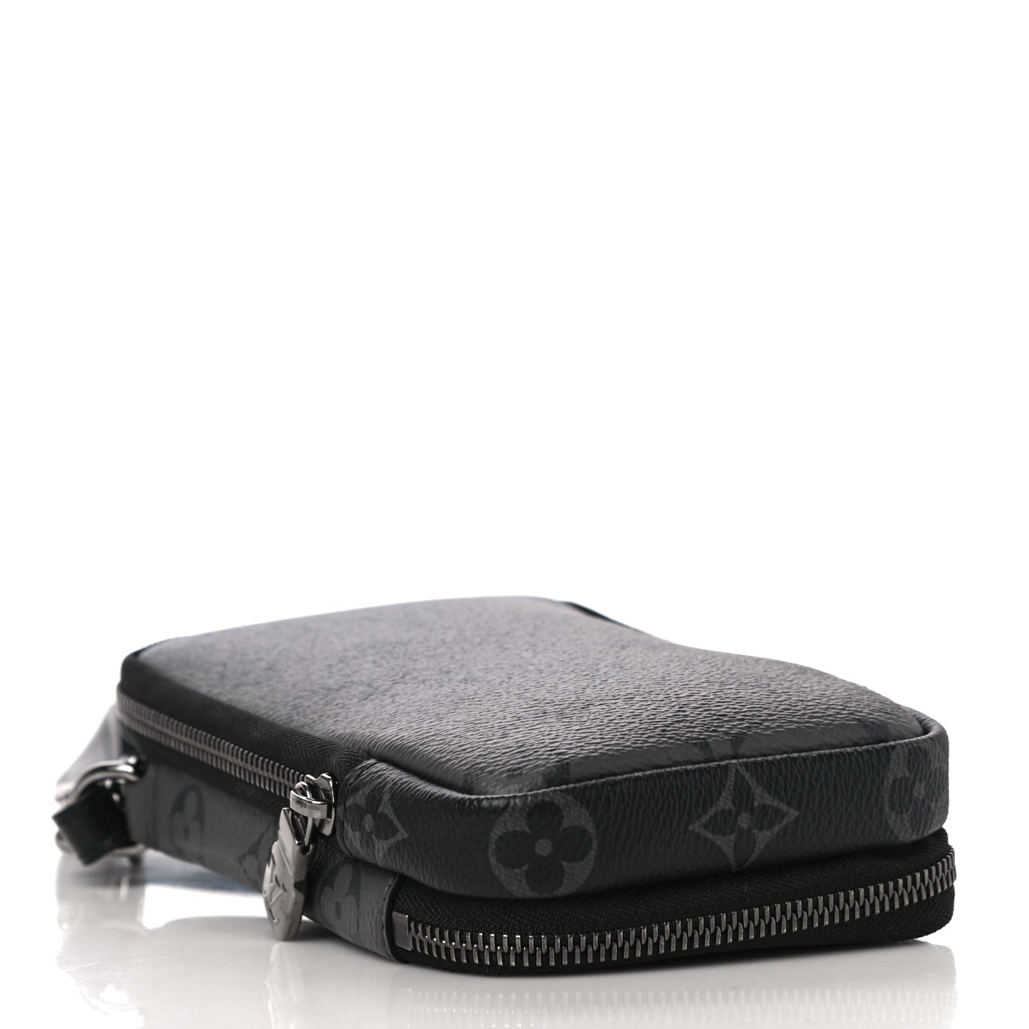 Monogram Eclipse Reverse Double Phone Pouch