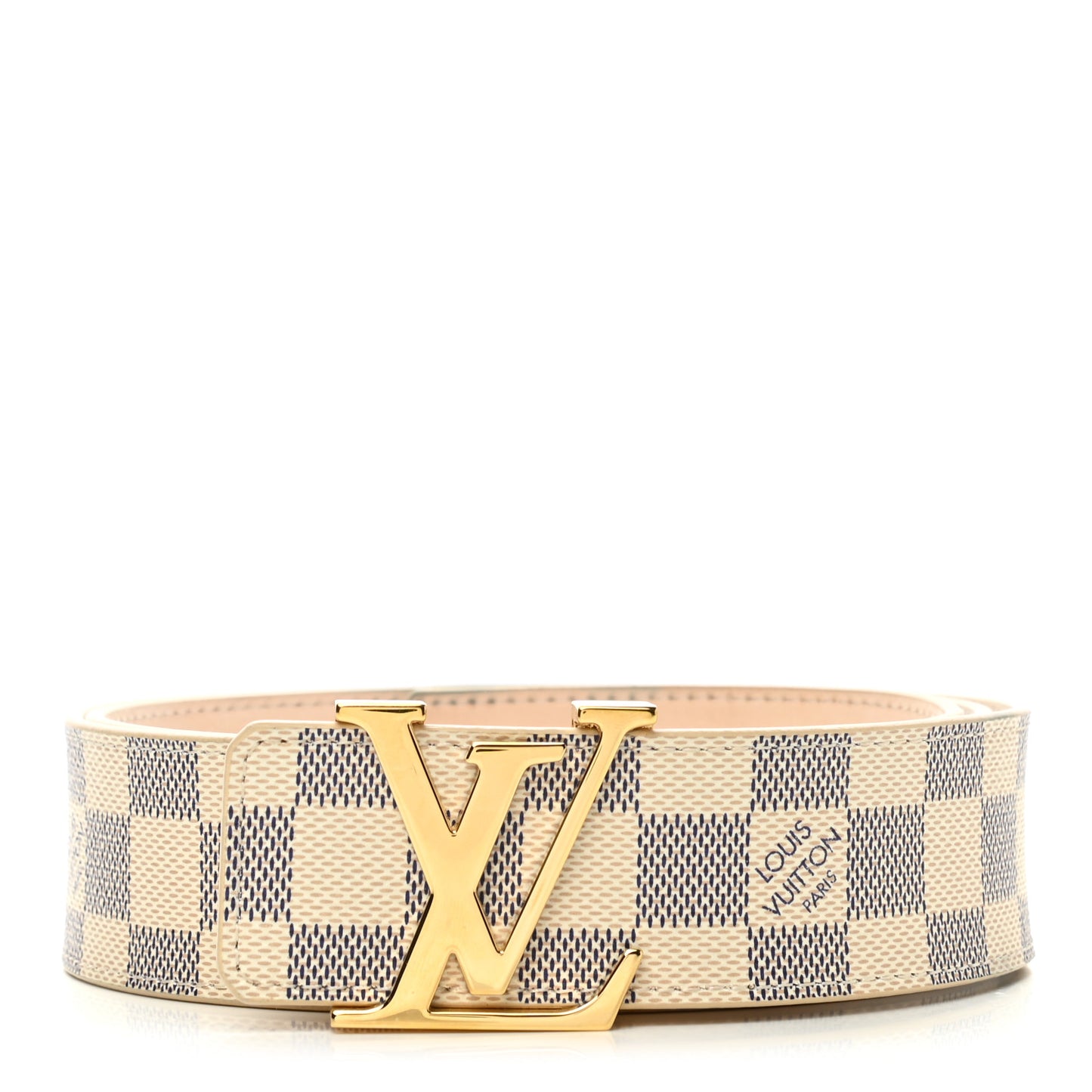 Damier Azur LV Initiales Belt 100 40
