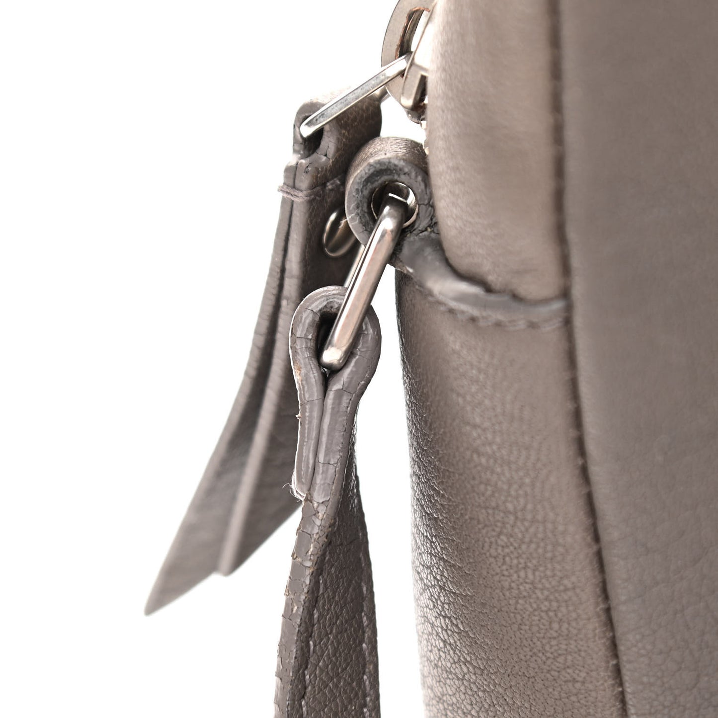 Lambskin Monogram Small Lou Camera Bag Asphalt