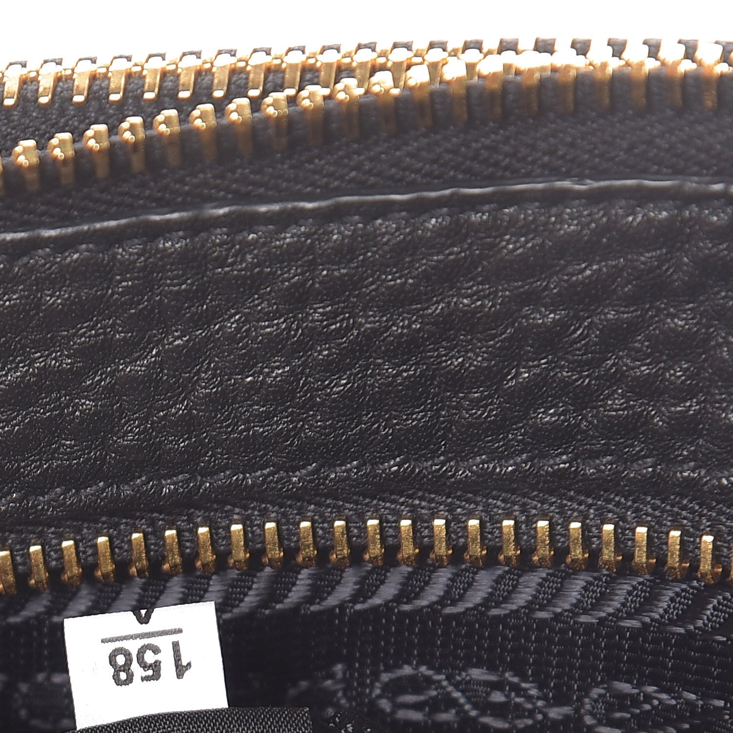 Prada Vitello Daino Double Zip Crossbody Bag Black 9 of 10
