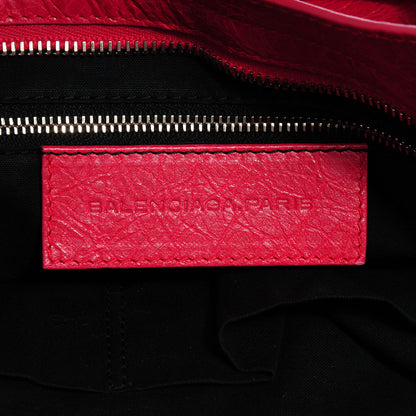 Balenciaga Agneau Giant 12 Silver Hardware City Rose Thulian 7 of 9