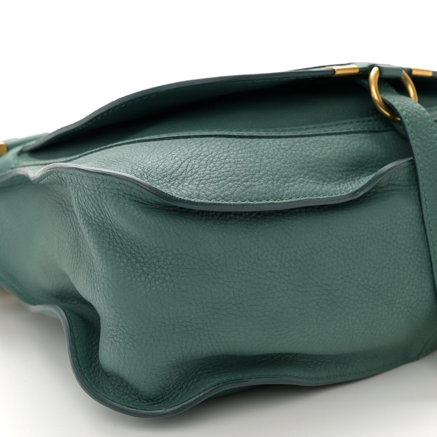 Chloe Calfskin Medium Marcie Satchel Emerald 9 of 11