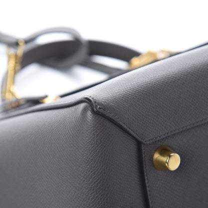 Celine Grained Calfskin Mini Belt Bag Grey 10 of 13