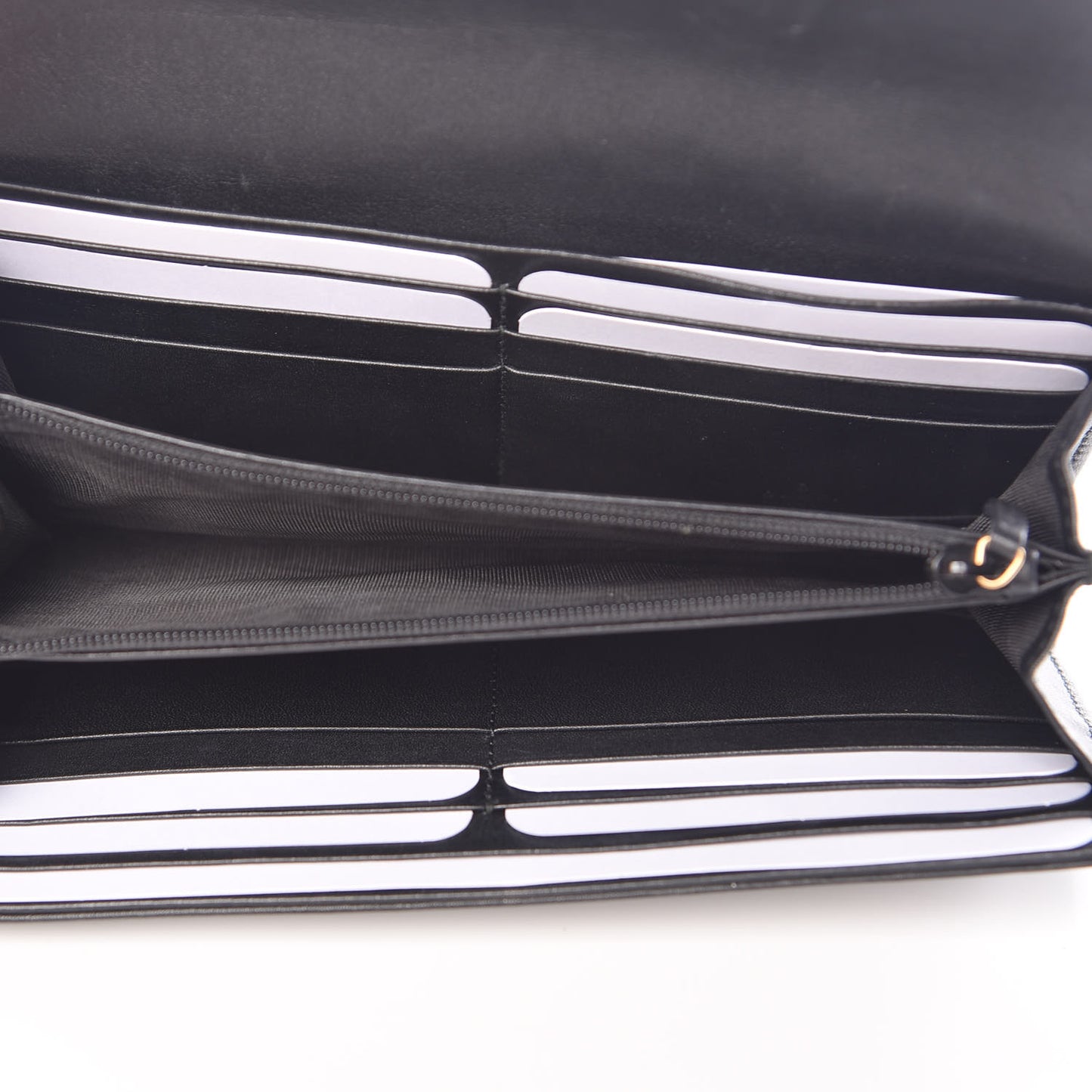 Calfskin Matelasse GG Marmont Continental Wallet Black